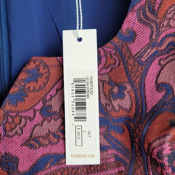 NWT Trina Turk Leigh Tailored Vintage Boho Sheath Dress - Picture 9 of 13